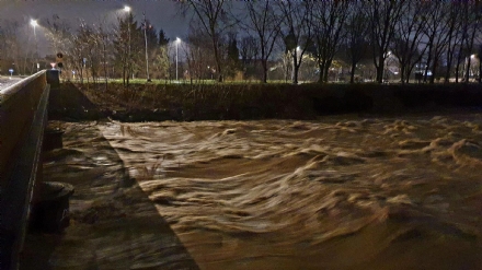 VENARIA - Maltempo: in attesa delle nuove perturbazioni, il Ceronda torna sotto pre soglia - FOTO