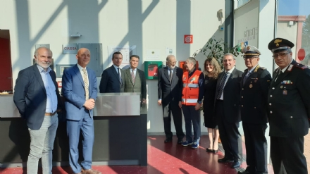 VENARIA - Il Teatro della Concordia è cardioprotetto grazie al defibrillatore donato dai Lions