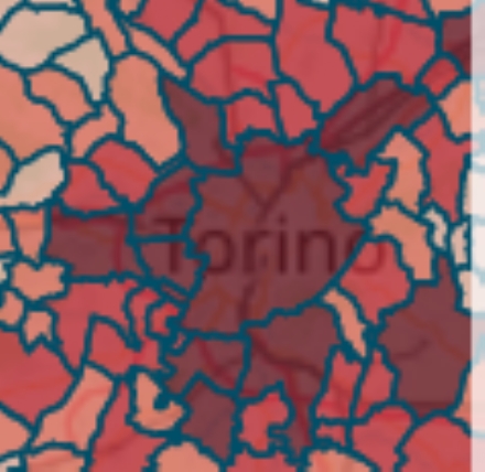 MAPPA CORONAVIRUS - Venaria 304 casi, Rivoli 462, Collegno 501, Caselle 230, Borgaro 255, Pianezza 162