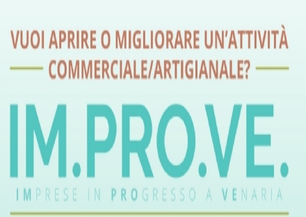 VENARIA - Torna il bando per rivitalizzare e riqualificare le attività commerciali e artigianali