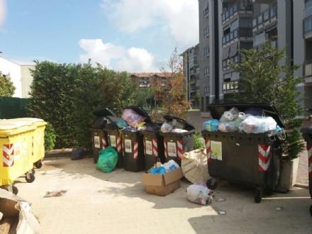 VENARIA - Raccolta differenziata: nuove sanzioni in corso Machiavelli