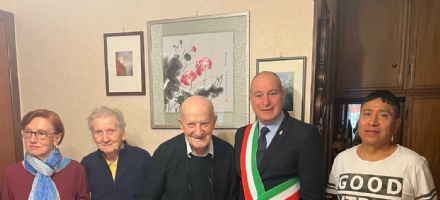 COLLEGNO - Grande festa per nonno Dante e nonna Caterina: 201 anni in due - FOTO