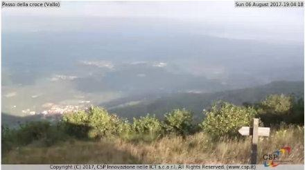 VALLO - Il Passo della Croce visibile 24 ore su 24 tramite una web-cam