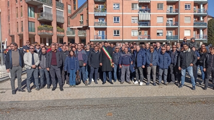 GRUGLIASCO - Scioperano gli operai della Lear - FOTO