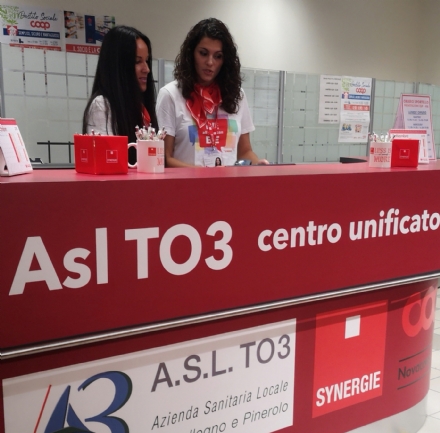 COLLEGNO - Alla Ipercoop di piazza Trentin arriva un Cup dell'Asl To3
