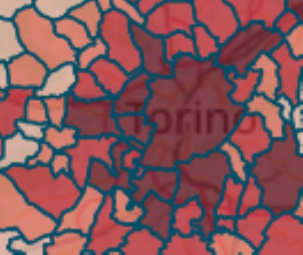 MAPPA CORONAVIRUS - Venaria 359 casi, Rivoli 533, Collegno 571, Borgaro 265, Pianezza 188