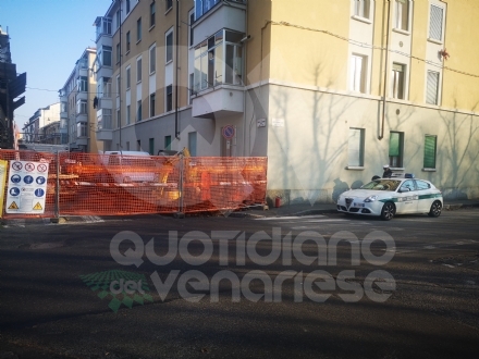 VENARIA - Fuga di gas: chiuso un tratto di via D'Annunzio
