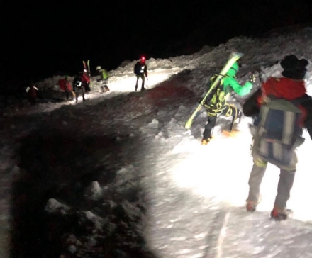 CASELLE - Casellesi bloccati in montagna: salvati dal Soccorso Alpino nel cuore della notte