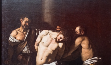 VENARIA - Alla Reggia in esposizione la «Flagellazione di Cristo» di Caravaggio - FOTO