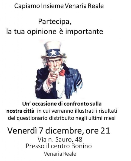 VENARIA - Al Bonino si riunisce il Pd: tra assemblea degli iscritti e «Capiamo insieme Venaria»