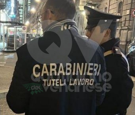 SICUREZZA E LAVORO NERO - Chiuso un ristorante a MAPPANO. Sanzioni e denunce a VENARIA
