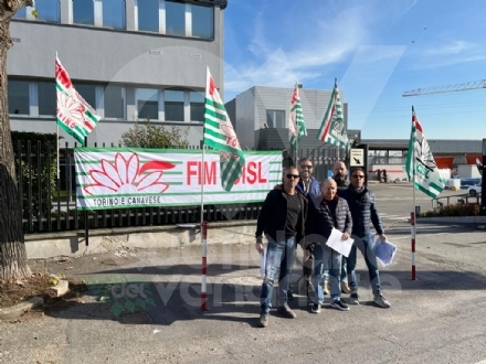 BORGARO TORINESE - Domani sciopero alla Vishay: uscita anticipata di 4 ore «per conquistare migliori condizioni di lavoro»
