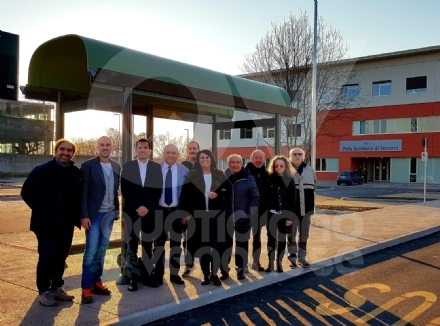 VENARIA - L'assessore regionale ai Trasporti in visita per controllare il percorso del «VE2»