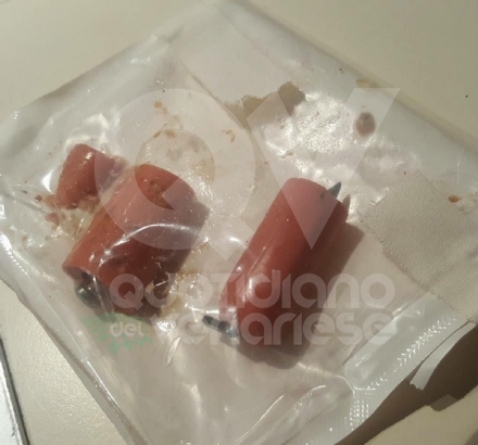 MAPPANO - Bocconi killer nell'area cani di via Da Vinci: pezzi di wurstel con dentro dei chiodi