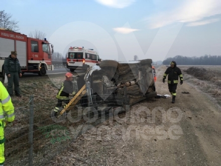PIANEZZA - 23enne ferita dopo un pauroso incidente in autostrada