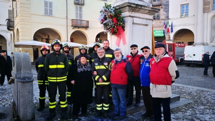 VENARIA - Vigili del Fuoco e Marinai in festa tra Santa Barbara e Immacolata