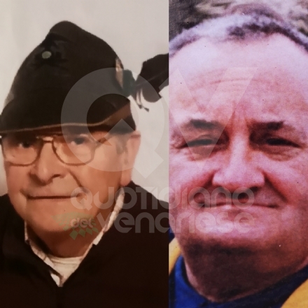 VENARIA-DRUENTO - Le due cittadine dicono addio a Gian Carlo Cattarin e Libero Camponi
