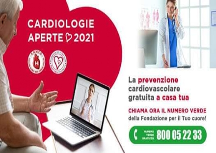 ZONA OVEST - Torna l'appuntamento con «Cardiologie Aperte», in modalità telefonica