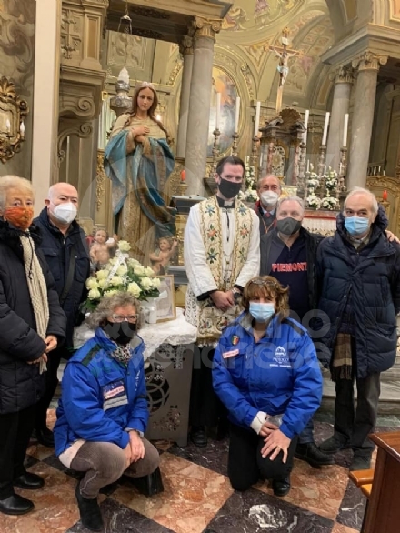 VENARIA - Nonostante il Covid, la Pro Loco onora l'Immacolata - FOTO