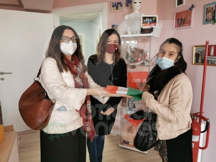 DRUENTO - L'onorevole Montaruli incontra Virginia Di Carlo: «Simbolo di chi non si arrende mai»