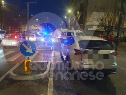 INCIDENTE A VENARIA - Pensionato investito da un'auto in corso Garibaldi - FOTO