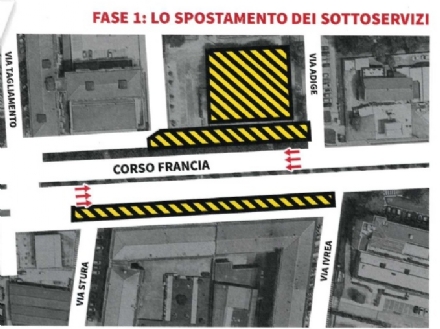 RIVOLI - Lunedì partono i lavori per la realizzazione della Metro e della stazione Cascina Vica