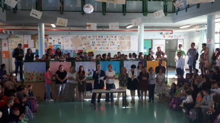 VENARIA - Inizia la scuola: «un anno da vivere come se fossimo una grande famiglia»