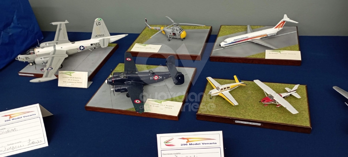 VENARIA - XXIX mostra di modellismo statico: il grande successo dei «296 Model» - FOTO