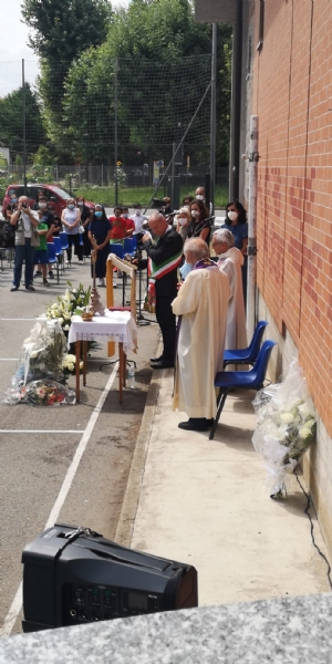 COLLEGNO - Lacrime e tanta commozione ai funerali del piccolo Riccardo Celoria - FOTO
