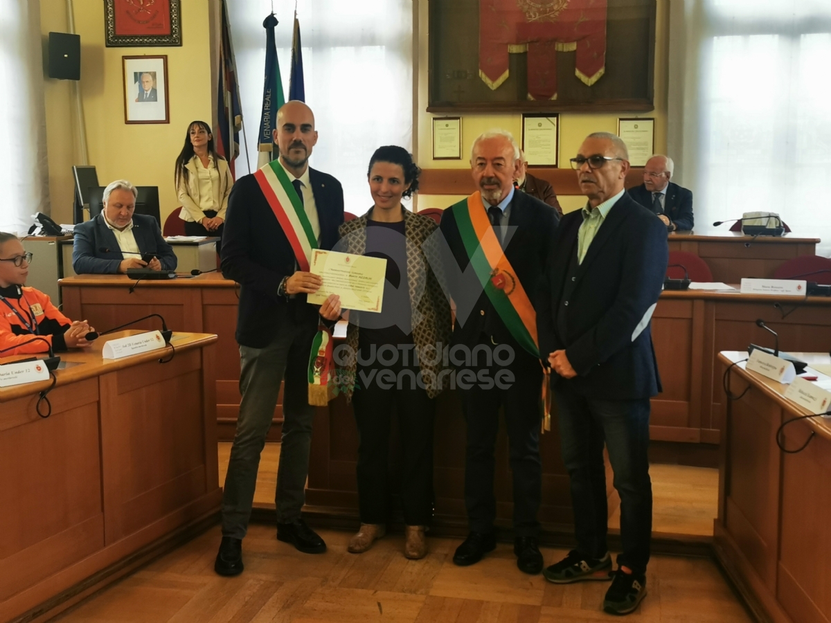 VENARIA - In sala consiliare premiate le «Eccellenze Sportive» - FOTO