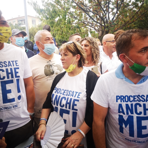 MATTEO SALVINI A VENARIA - «Tumminello è acqua passata: pensiamo al futuro della città» - FOTO