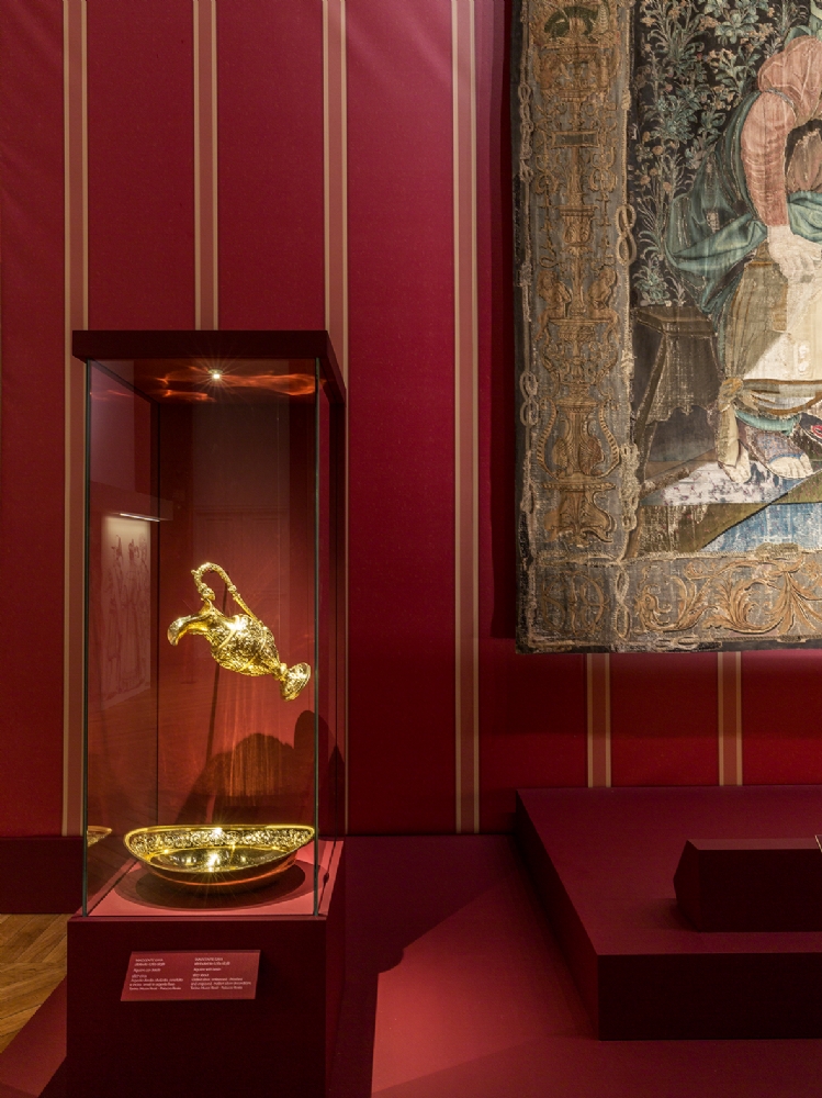 VENARIA - In Reggia la mostra «All’ombra di Leonardo. Arazzi e cerimonie alla corte dei papi» - FOTO