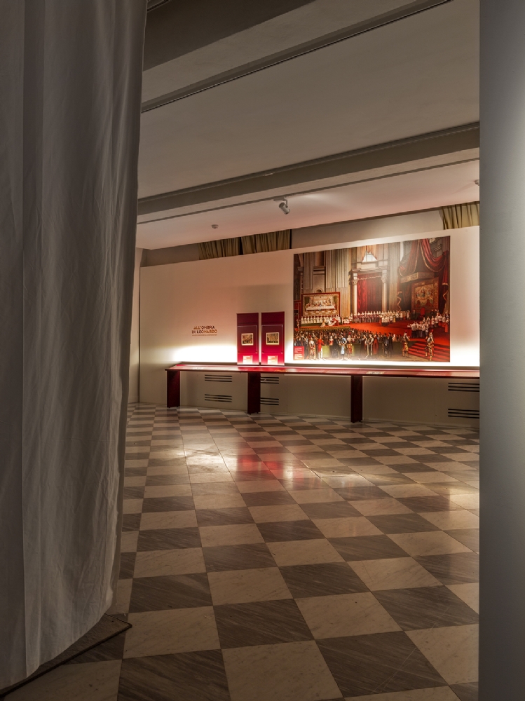 VENARIA - In Reggia la mostra «All’ombra di Leonardo. Arazzi e cerimonie alla corte dei papi» - FOTO