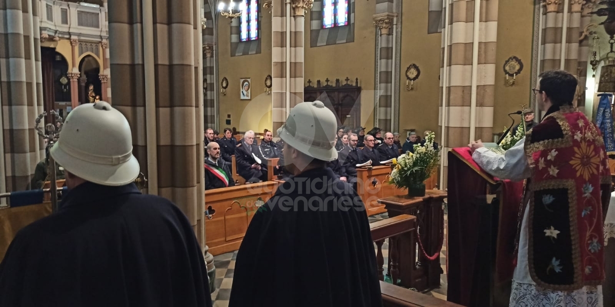 VENARIA ALTESSANO - Celebrato San Sebastiano, Patrono della Polizia Locale - FOTO