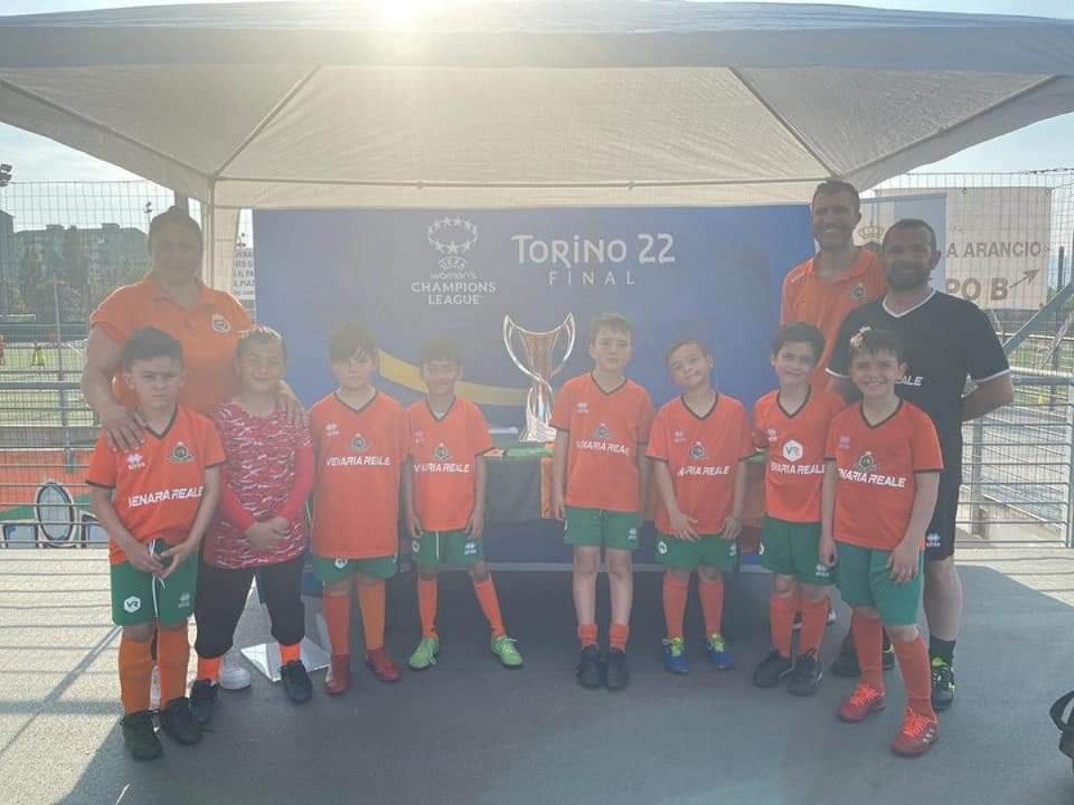 VENARIA - Sabato il «Torneo Magico» di calcio femminile: al Don Mosso si potrà ammirare nuovamente la coppa della Uefa Women's Champions League - FOTO