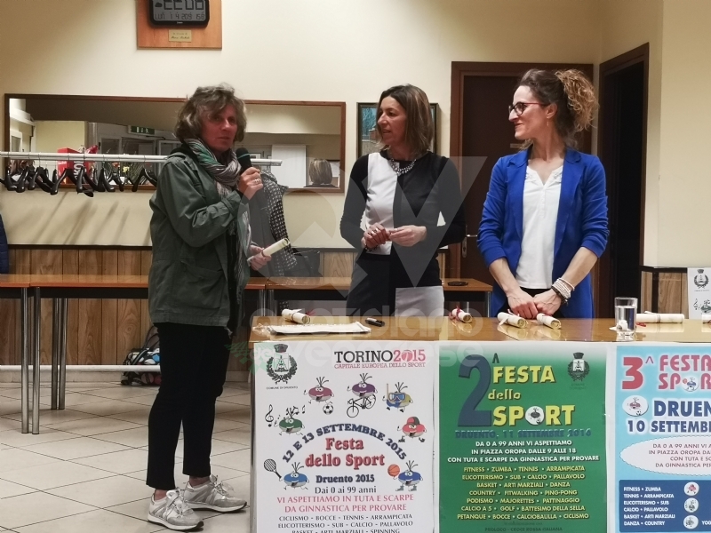 DRUENTO - «Festa dello Sport»: un premio per le associazioni sportive del territorio