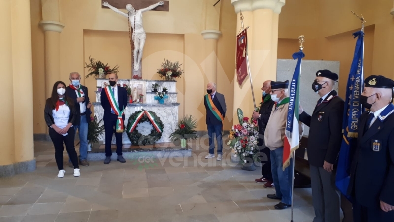 VENARIA - La Città celebra il 25 aprile, Festa di Liberazione - FOTO