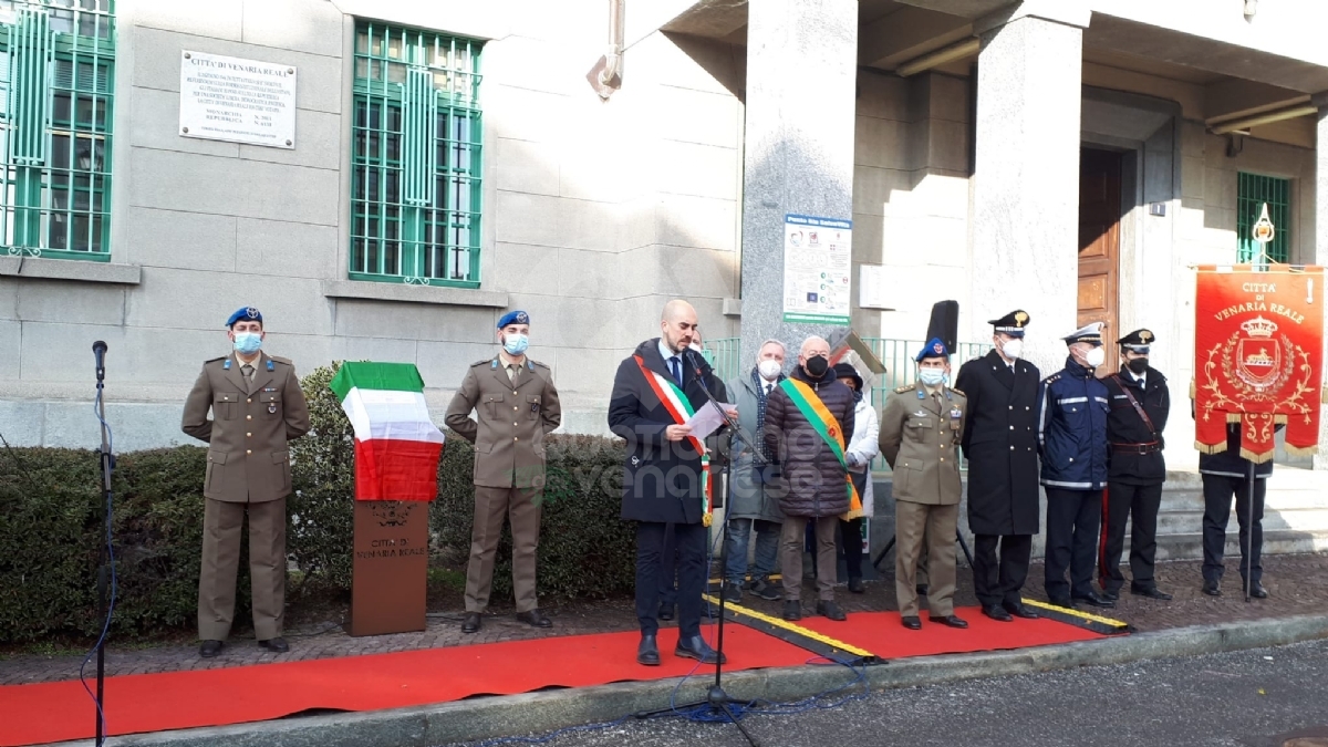 VENARIA - Giorno della Memoria: la Città ha reso omaggio alle vittime di rastrellamenti e deportazioni - FOTO