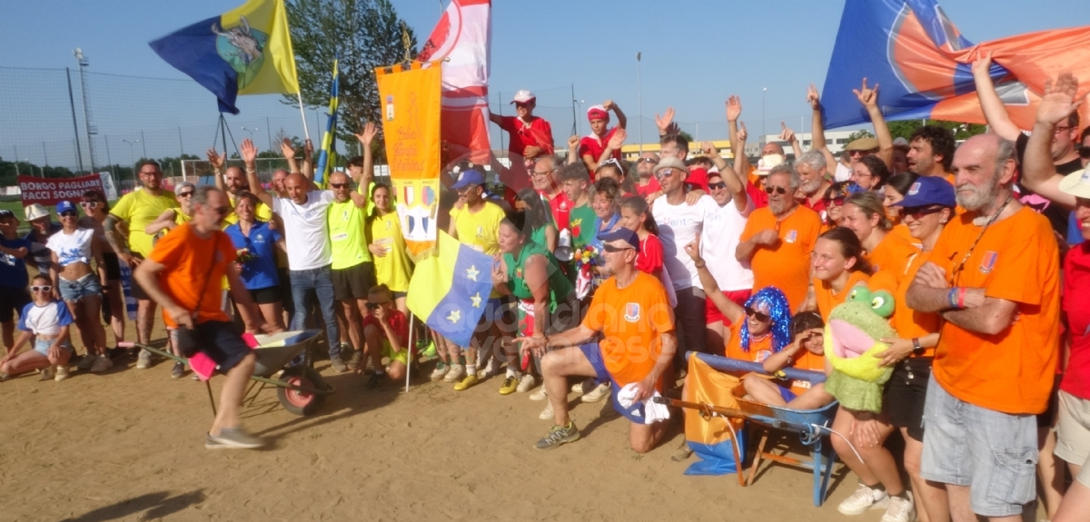DRUENTO - Filatoio ancora campione del «Palio dei Borghi» - FOTO