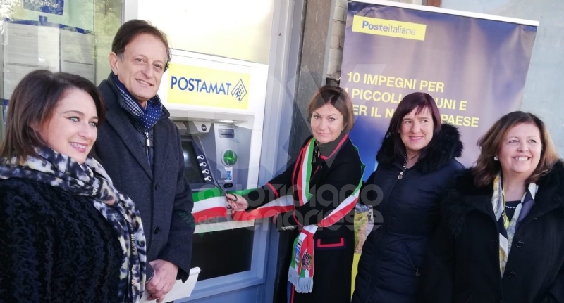 GIVOLETTO - Finalmente in paese torna un bancomat, grazie a Poste Italiane