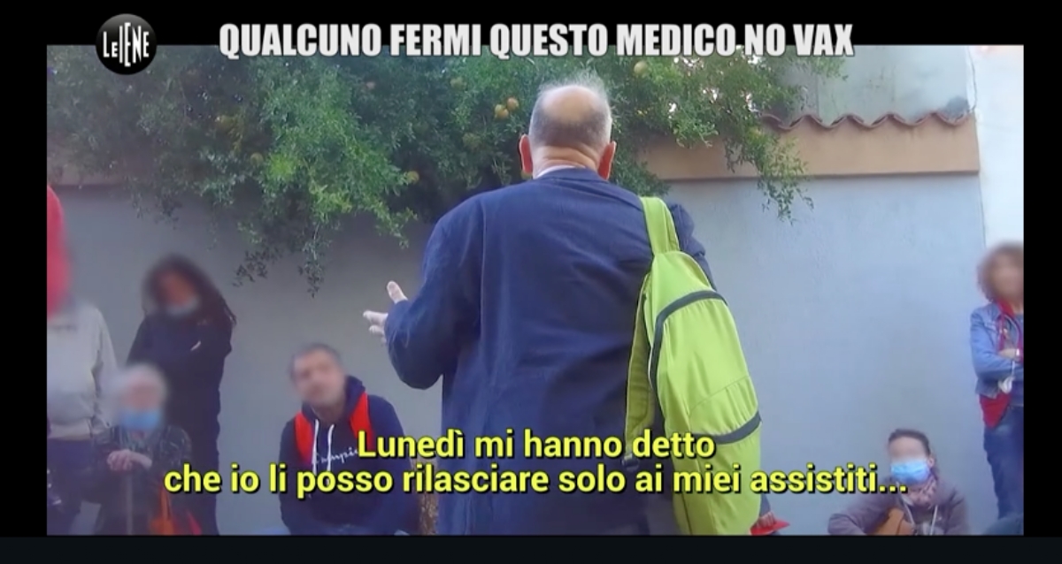 BORGARO - «Le Iene» nello studio del dottor Delicati: «Non mi curo di loro e vado avanti» - FOTO