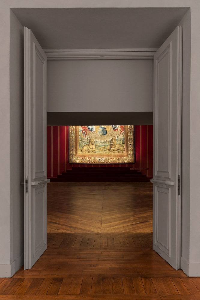 VENARIA - In Reggia la mostra «All’ombra di Leonardo. Arazzi e cerimonie alla corte dei papi» - FOTO