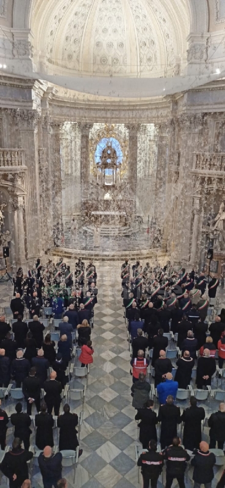 VENARIA - A Sant'Uberto celebrata la Virgo Fidelis, Patrona dell'Arma dei Carabinieri - FOTO