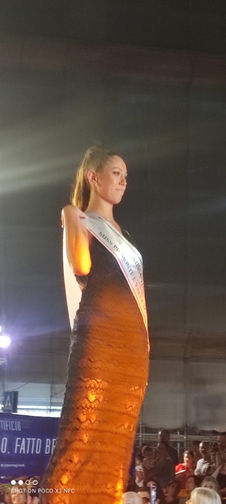 VENARIA - Successo straordinario per «Miss Italia»: Francesca Bergesio è «Miss Miluna Piemonte e Valle d’Aosta» - FOTO