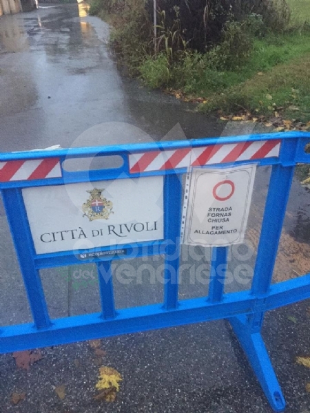 MALTEMPO - Evacuate alcune famiglie a Pianezza. Straripamenti di fiumi e strade chiuse