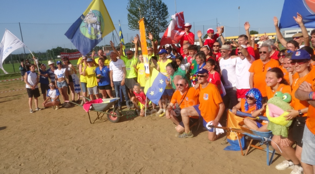 DRUENTO - Filatoio ancora campione del «Palio dei Borghi» - FOTO