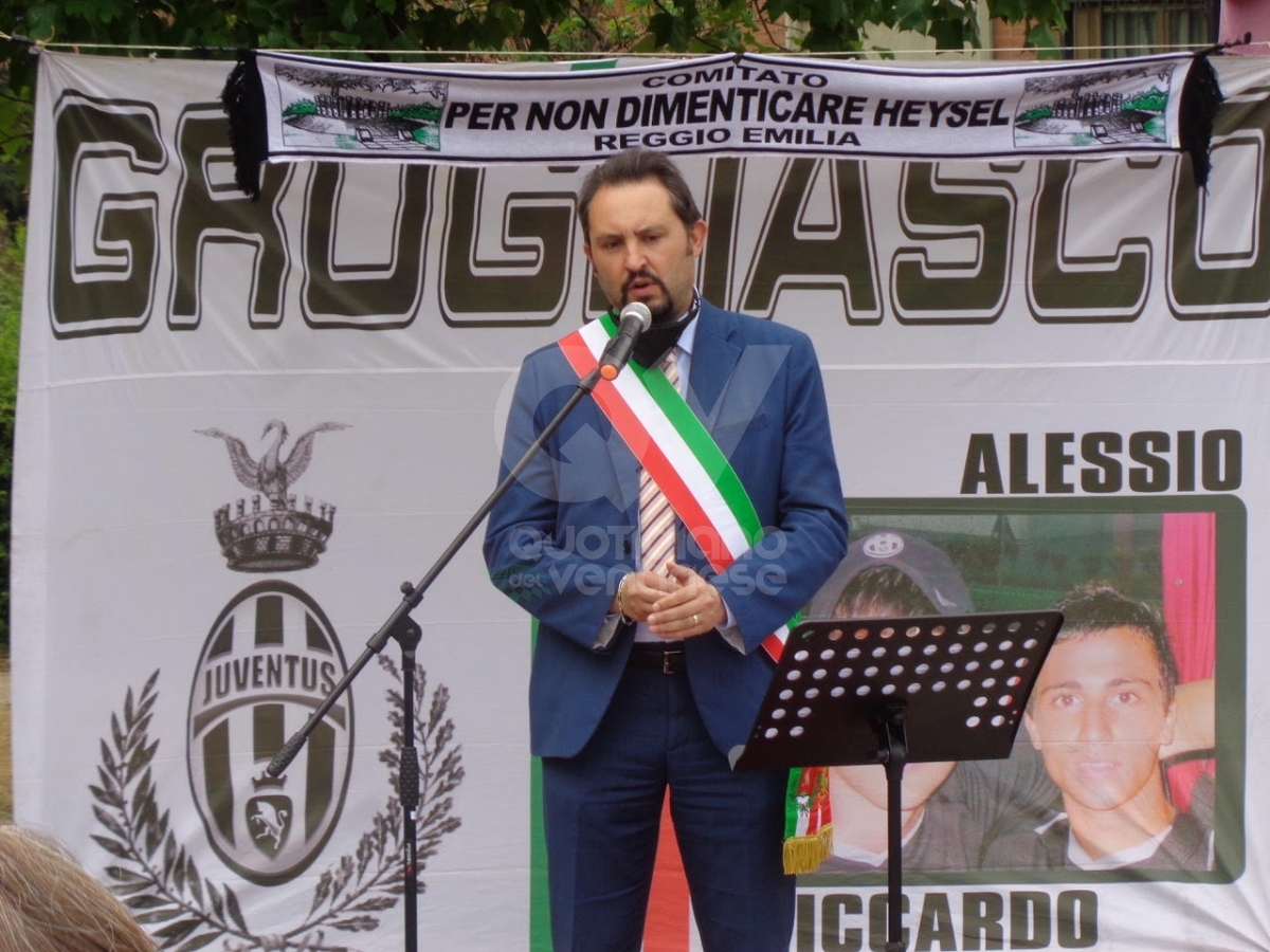 GRUGLIASCO - 39 pietre d'inciampo nel «giardino dell'Heysel» per ricordare la tragedia del 1985 - FOTO