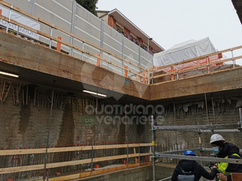 COLLEGNO - Partiti gli scavi per la stazione «Collegno Centro» della metropolitana - FOTO