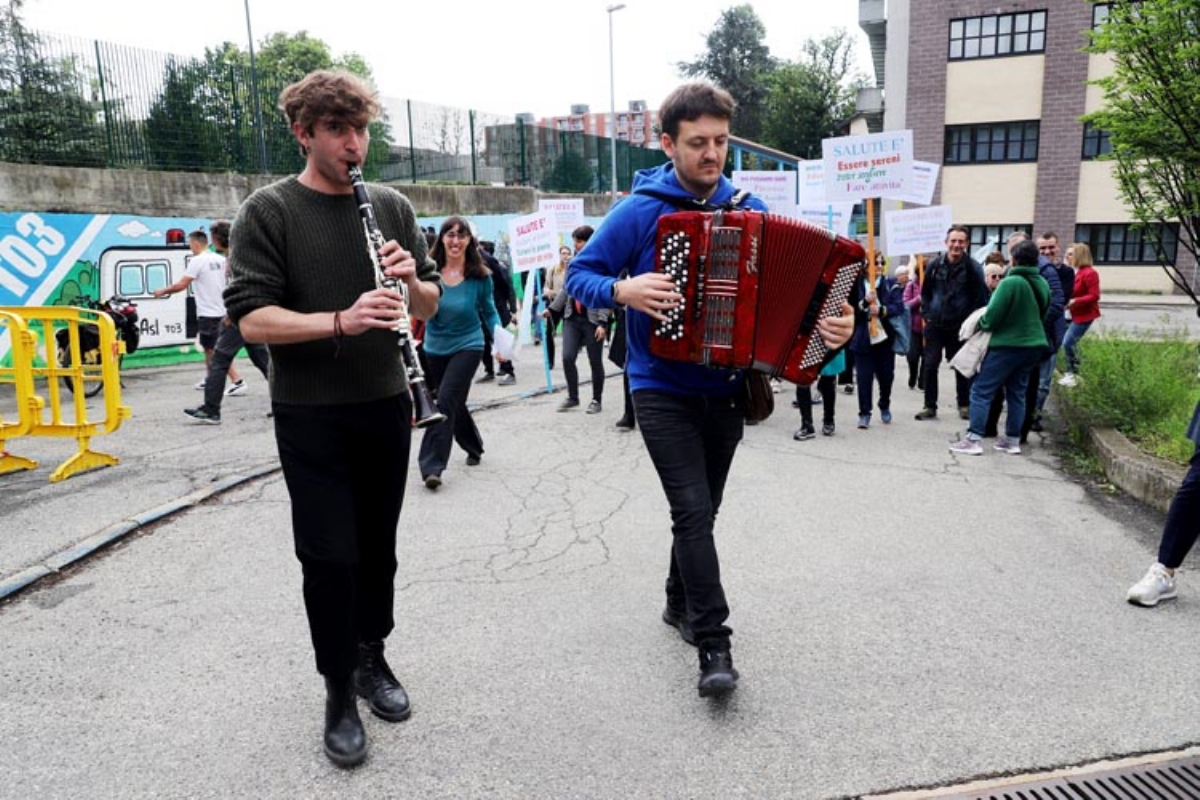 GRUGLIASCO - Consegnato all'Asl To3 lo spazio dell'ex dazio: nel ricordo di Mazzotta e Secco - FOTO