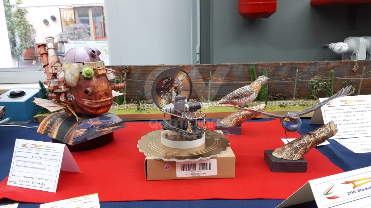 VENARIA - XXIX mostra di modellismo statico: il grande successo dei «296 Model» - FOTO